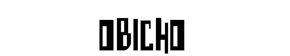 O Bicho Font Download Free